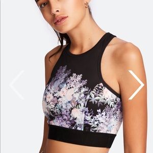NWT Alala Floral Long Bra
